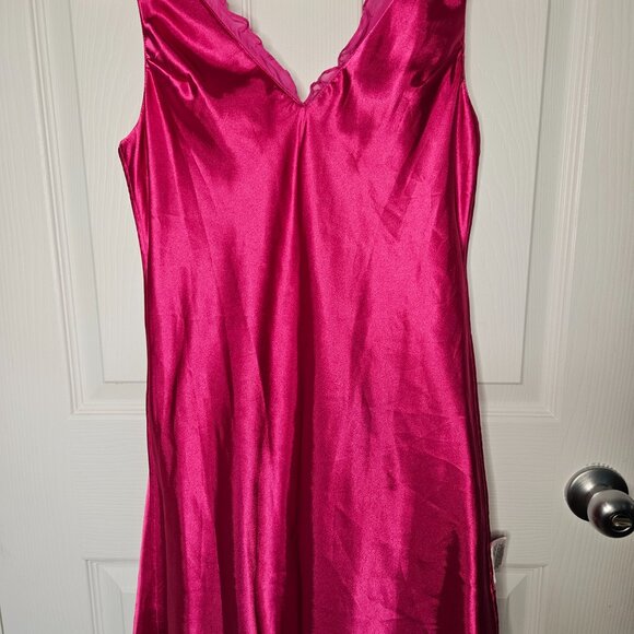 BCBG MAXAZRIA Hot Pink Ruffled mini dress size 6 - Picture 10 of 15
